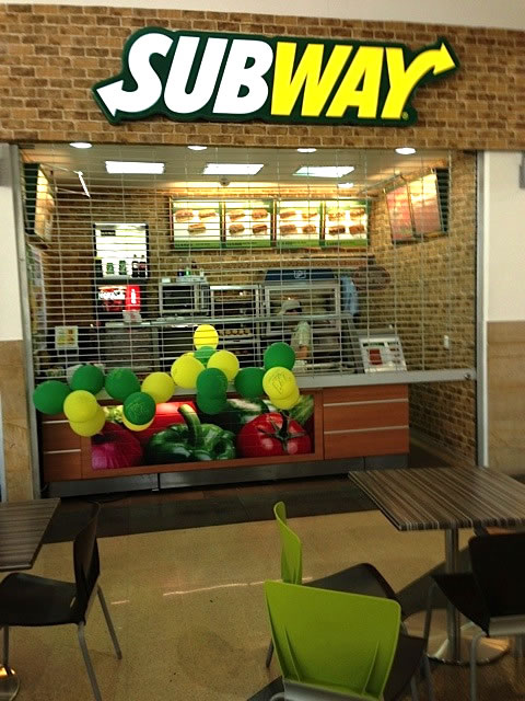 Subway - Construcción de local  Centro Comercial Viva Laureles - Medellín